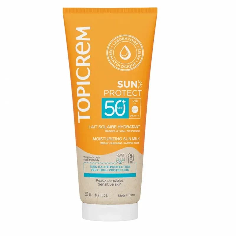 TOPICREM SUN PROTECT LAIT SOLAIR HYD SPF50+ 200ML