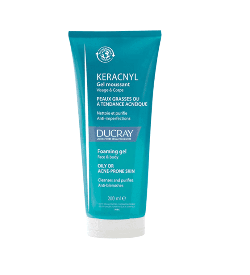 DUCRAY KERACNYL GEL 400ML 9L 21