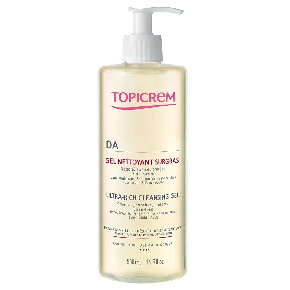 TOPICREM Gel Nettoyant Surgras
