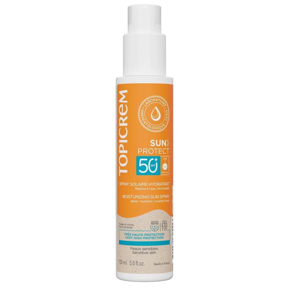 TOPICREM Spray Solaire Hydratant SPF50+